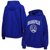Indianapolis Colts Tommy Hilfiger Women's Becca Drop Shoulder Pullover Hoodie Royal - NFL