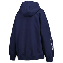 Seattle Seahawks Tommy Hilfiger Women's Becca Drop Shoulder Pullover Hoodie College Navy - NFL