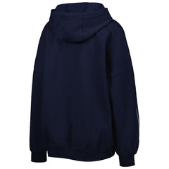 Tennessee Titans Tommy Hilfiger Women's Becca Drop Shoulder Pullover Hoodie Navy - NFL
