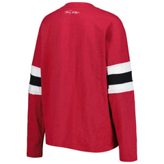 Arizona Cardinals Tommy Hilfiger Women's Justine Long Sleeve Tunic T-Shirt Cardinal - NFL