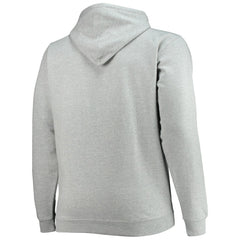 NBA - Atlanta Hawks Big & Tall Heart & Soul Pullover Hoodie - Heathered Gray
