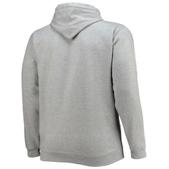 NBA - Miami Heat Big & Tall Heart & Soul Pullover Hoodie - Heathered Gray