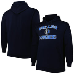 NBA - Dallas Mavericks Big & Tall Heart & Soul Pullover Hoodie - Navy
