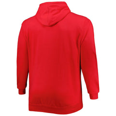 NBA - Houston Rockets Big & Tall Heart & Soul Pullover Hoodie - Red