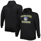 NBA - Golden State Warriors Big & Tall Heart & Soul Pullover Hoodie - Black