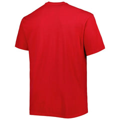 NBA - Philadelphia 76ers Big & Tall Heart & Soul T-Shirt - Red