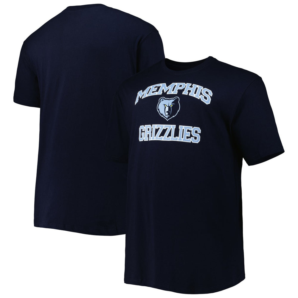 NBA - Memphis Grizzlies Big & Tall Heart & Soul T-Shirt - Navy