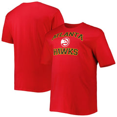NBA - Atlanta Hawks Big & Tall Heart & Soul T-Shirt - Red