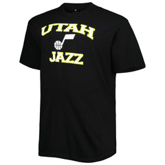 NBA - Utah Jazz Big & Tall Heart & Soul T-Shirt - Black