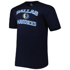 NBA - Dallas Mavericks Big & Tall Heart & Soul T-Shirt - Navy