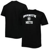 NBA - Brooklyn Nets Big & Tall Heart & Soul T-Shirt - Black