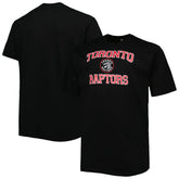 NBA - Toronto Raptors Big & Tall Heart & Soul T-Shirt - Black