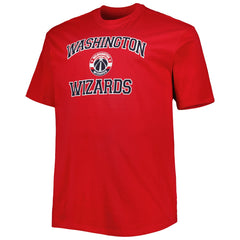 NBA - Washington Wizards Big & Tall Heart & Soul T-Shirt - Red