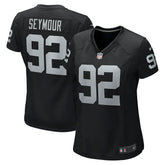 Richard Seymour Las Vegas Raiders Women's Retired Player Game Jersey Black - Nike