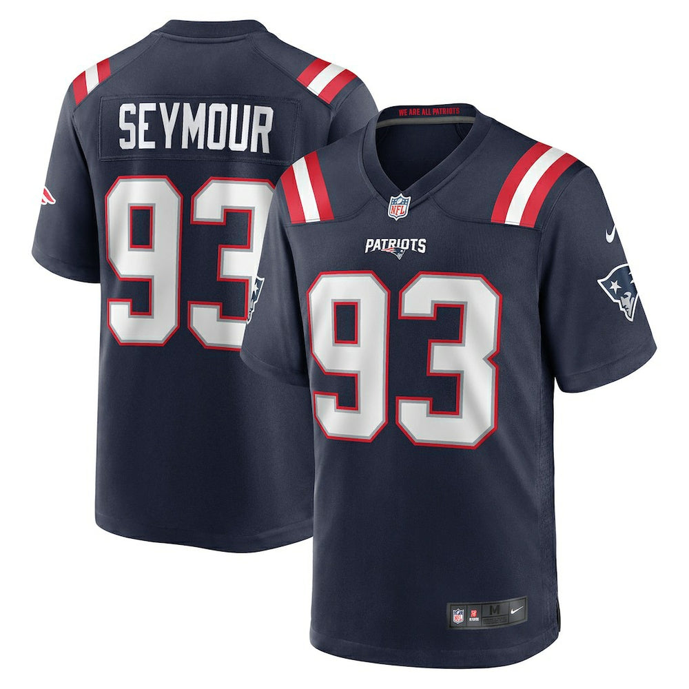 Richard Seymour New England Patriots Retired Player Game Jersey Navy - Nike