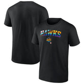 NBA - Atlanta Hawks Logo Pride T-Shirt - Black
