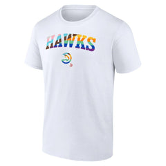 NBA - Atlanta Hawks Pride T-Shirt - White