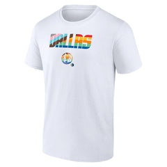 NBA - Dallas Mavericks Pride T-Shirt - White