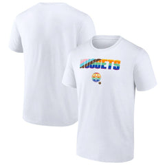 NBA - Denver Nuggets Pride T-Shirt - White