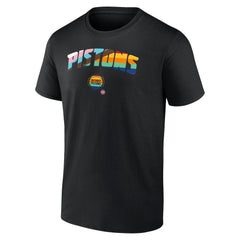 NBA - Detroit Pistons Pride T-Shirt - Black