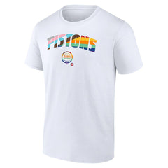 NBA - Detroit Pistons Pride T-Shirt - White