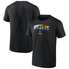 NBA - Houston Rockets Pride T-Shirt - Black