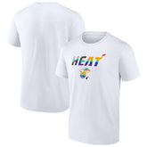 NBA - Miami Heat Pride T-Shirt - White