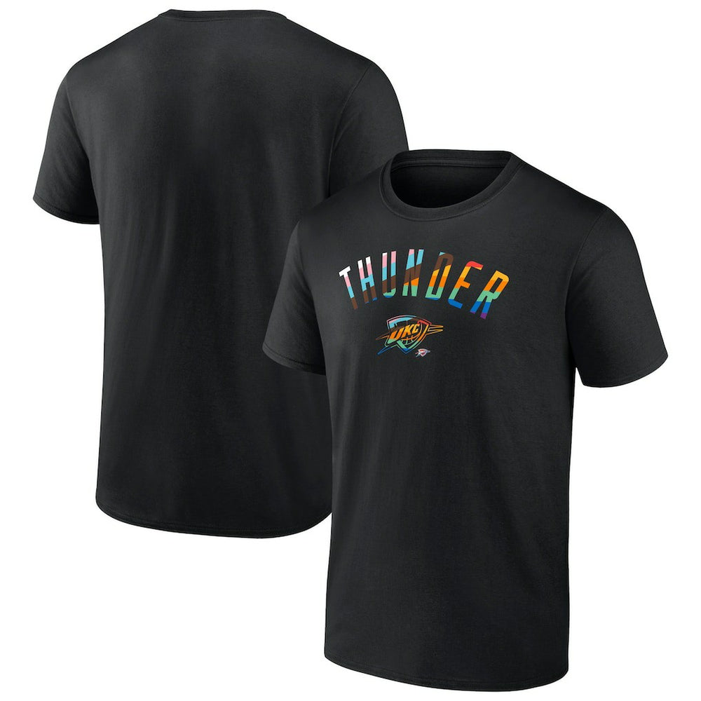 NBA - Oklahoma City Thunder Pride T-Shirt - Black