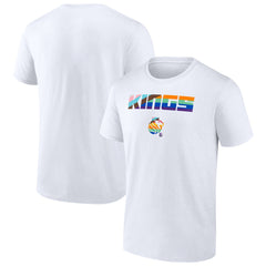 NBA - Sacramento Kings Pride T-Shirt - White