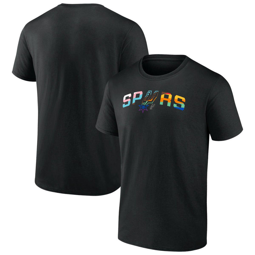 NBA - San Antonio Spurs Pride T-Shirt - Black
