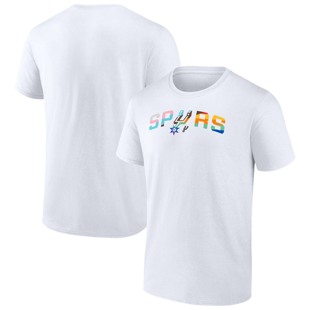 NBA - San Antonio Spurs Pride T-Shirt - White