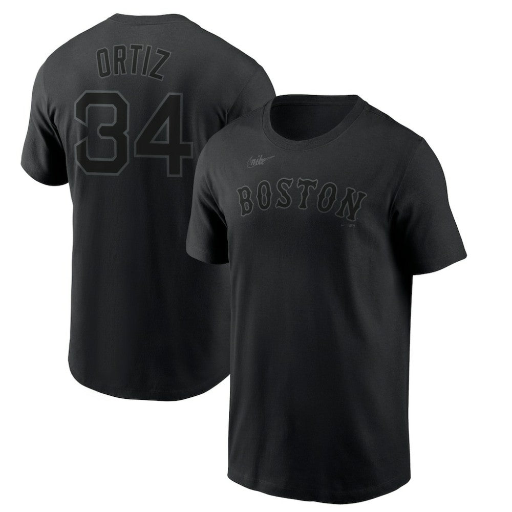 David Ortiz Boston Red Sox Nike Name & Number T-Shirt for sale