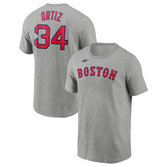 David Ortiz Boston Red Sox Nike Name & Number T-Shirt Sale