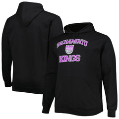 NBA - Sacramento Kings Big & Tall Heart & Soul Pullover Hoodie - Black