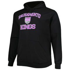 NBA - Sacramento Kings Big & Tall Heart & Soul Pullover Hoodie - Black