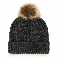 47 brand - Miami Heat '47 Women's Meeko Cuffed Knit Hat with Pom - Black