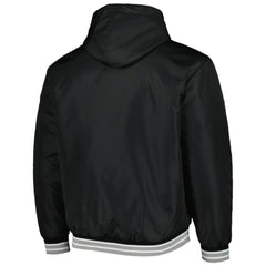 Chicago White Sox JH Design Reversible Fleece Full-Snap Hoodie Jacket Lifestyle