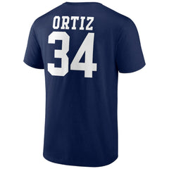 David Ortiz Boston Red Sox Fanatics Logo Graphic T-Shirt Lifestyle