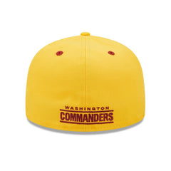 Washington Commanders New Era Flipside 2Tone 59FIFTY Fitted Hat Gold/Burgundy - NFL