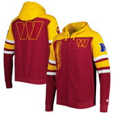 Washington Commanders Starter Extreme Full-Zip Hoodie Jacket Burgundy - NFL