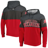 Tampa Bay Buccaneers Starter Extreme Pullover Hoodie Heather Charcoal/Red - NFL