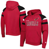 Arizona Cardinals Starter Draft Fleece Raglan Pullover Hoodie Cardinal - NFL