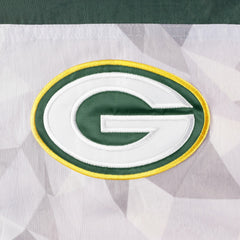 Green Bay Packers Starter Thursday Night Gridiron Raglan Half-Zip Hooded Jacket White/Green - NFL