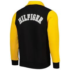 Pittsburgh Steelers Tommy Hilfiger Aiden Quarter-Zip Sweatshirt Black/Gold - NFL
