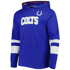 Indianapolis Colts Tommy Hilfiger Alex Long Sleeve Hoodie T-Shirt Royal/White - NFL