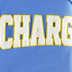 Los Angeles Chargers Tommy Hilfiger Alex Long Sleeve Hoodie T-Shirt Powder Blue/White - NFL