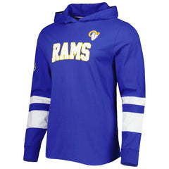 Los Angeles Rams Tommy Hilfiger Alex Long Sleeve Hoodie T-Shirt Royal/White - NFL