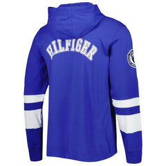 Los Angeles Rams Tommy Hilfiger Alex Long Sleeve Hoodie T-Shirt Royal/White - NFL