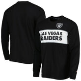 Las Vegas Raiders Tommy Hilfiger Peter Team Long Sleeve T-Shirt Black - NFL
