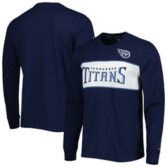 Tennessee Titans Tommy Hilfiger Peter Team Long Sleeve T-Shirt Navy - NFL